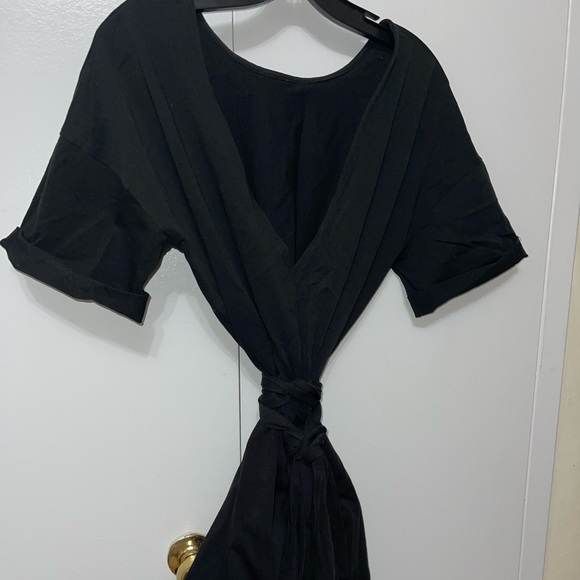 Zara Mini dress with open back and belt - Picture 4 of 6
